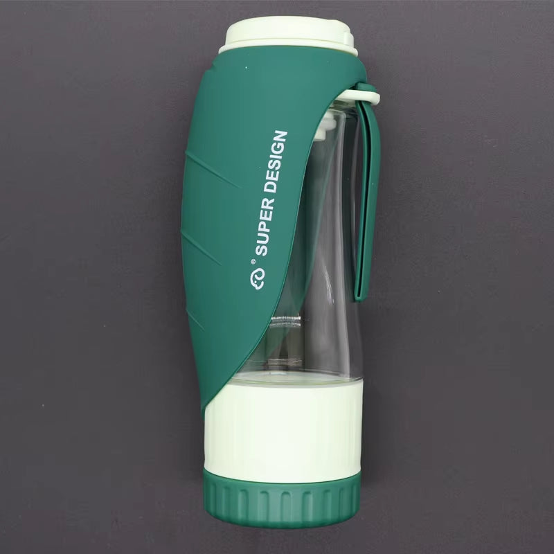 330Ml Water 110Ml Dog Water Bottle Dispenser for Walking Food Leak Proof Portable Outdoor Hiking, Travel for Puppy Water Bottle
